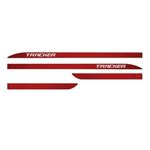 Kit Friso Lateral Tracker Vermelho Chilli Sean Car