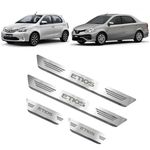 Soleira Porta Etios Aço Inox Escovado GPI