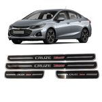 Soleira Porta Cruze Turbo Resinado Premium Preto URA