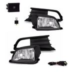 Kit Farol de Milha Gol G6 2012/ Botao Modelo Original Suits 