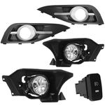 Kit Farol de Milha CRV 2012 a 2015 Botão Modelo Original Suits