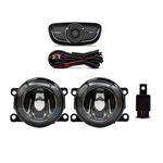 Kit Farol de Milha Argo e Cronos 2017 a 2022 Botão Modelo Original Suits
