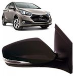Retrovisor HB20 2012 a 2018 Elétrico com Seta Direito Retrovex