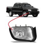 Farol de Milha Auxiliar S10 2001 a 2011 Blazer Pitbull Direito Zeene 