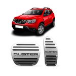 Pedaleira Duster 2021/ Automático Aço Inox GPI