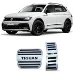 Pedaleira Tiguan Automático 2018/ Aço Inox GPI