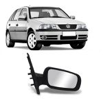 Retrovisor Gol G3 2000 a 2005 4 Portas Direito Fixo Retrovex
