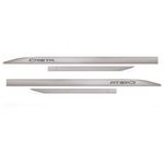 Kit Friso Lateral Creta Prata Metal Slim Flash