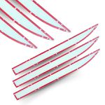 Kit Friso Lateral Slim Fastback Vermelho Montecarlo Flash