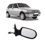 Retrovisor Uno Fire 2006 a 2012 4 Portas Direito com Controle Retrovex