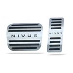 Pedaleira Nivus Automático (Todos) Aço Inox GPI