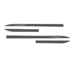 Kit Friso Lateral Slim Cronos 2017/ Cinza Silverstone com Nome Cromado