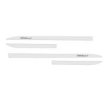 Kit Friso Lateral Slim Fastback 2022/ Branco Banchisa com Nome Cromado