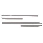 Kit Friso Lateral Slim Toro 2015/ Cinza Sting Grey com Nome Cromado