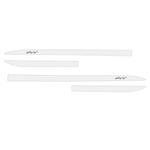 Kit Friso Lateral Slim Fit 2009 a 2021 Branco Estelar com Nome Cromado