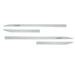 Kit Friso Lateral Slim HB20 2013/ Prata Brisk com Nome Cromado