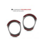 Aplique Moldura Farol Milha Ranger 2013 a 2015 Cromado ShekParts