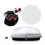 Bagageiro Fechado 360 Litros Branco Rackbox