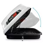 Bagageiro Fechado 360 Litros Branco Rackbox
