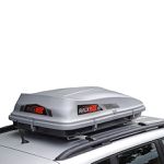 Bagageiro Fechado 360 Litros Cinza Rackbox