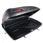 Bagageiro Fechado 360 Litros Grafite Rackbox