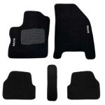 Tapete Carpete Spin Preto Flash