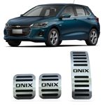 Pedaleira Onix 2020/ Manual Aço Inox GPI