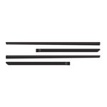 Kit Friso Lateral Gol G5 4 Portas 2009 a 2012 Preto Sanfris