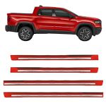 Kit Friso Lateral Rampage Vermelho Flame Modelo Original Tiger