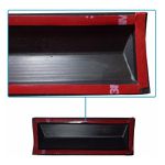 Kit Friso Lateral S10 Cabine Dupla 2001 a 2011 Preto Sanfris