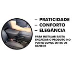Apoio Descanso Braço City 2015/ Courvin Preto com Costura GPI