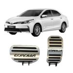 Pedaleira Corolla (Todos) Automatico Aço Inox GPI