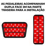 Pedaleira Corolla (Todos) Automatico Aço Inox GPI