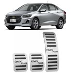 Pedaleira Onix Plus 2020/ Manual Aço Inox GPI