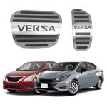 Pedaleira Versa 2015 a 2020 Automático Aço Inox GPI