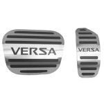 Pedaleira Versa 2015 a 2020 Automático Aço Inox GPI