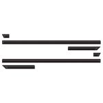 Kit Friso Lateral Gol/ Voyage/ Parati/ Saveiro CL 1987 a 1992 2 Portas Sanfris