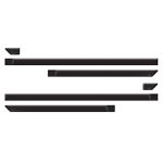 Kit Friso Lateral Gol/ Parati GIV 2005 a 2009 4 Portas Sanfris
