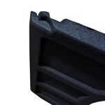 Bagagito Tampão de Porta Malas Kwid 2017 a 2019 Carpete Preto