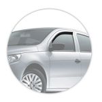 Calha de Chuva Saveiro G5/G6/G7/G8 CS/CE/CD 09/25 e Gol G5/G6/G7 12/16 2 Portas