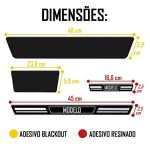 Soleira Porta Hilux 2008 a 2015 Elegance2 4 Portas Veikko
