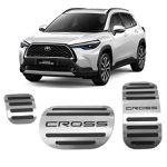 Pedaleira Corolla Cross Automático Aço Inox GPI