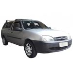 Calha de Chuva Fiesta Hatch 1996 a 2003 Courier 1997 a 2013 2 Portas TG Poli