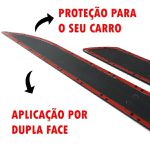 Kit Friso Lateral Slim Toro 2015/ Branco Ambiente com Nome Cromado