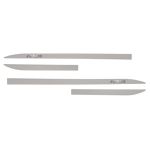 Kit Friso Lateral Slim RAV4 2012/ Prata Super Nova com Nome Cromado