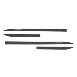 Kit Friso Lateral Slim City 2021/ Cinza Grafeno com Nome Cromado