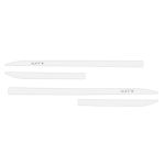 Kit Friso Lateral Slim City 2021/ Branco Taffeta com Nome Cromado