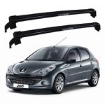 Rack de Teto New Wave Preto 206 99/10 207 08/16 4 Portas Eqmax