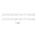 Faixa Decorativa Cross Fox 2005 a 2008 Prata