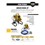 Máquina Airless SH-388 SP 220V Stone Hammer 